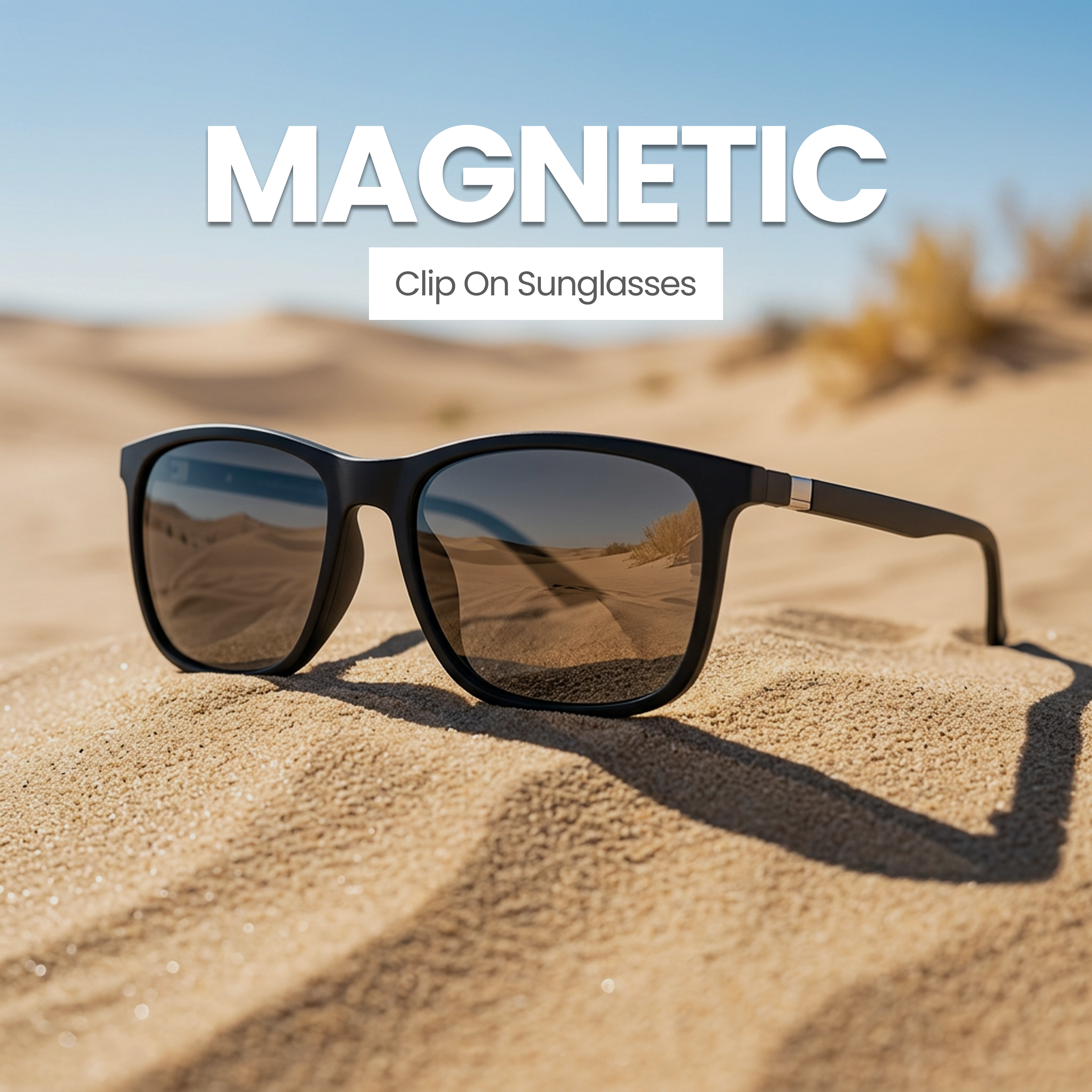 6 In 1 Magnetic Sunglasses Clip